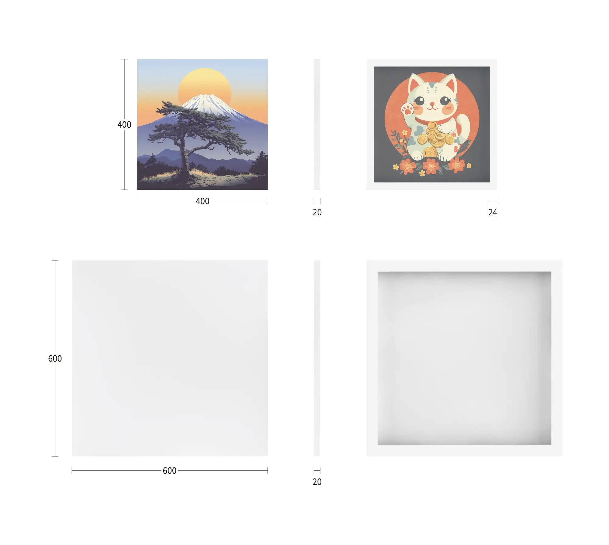 W.CAの裏表とサイズを説明,軽量