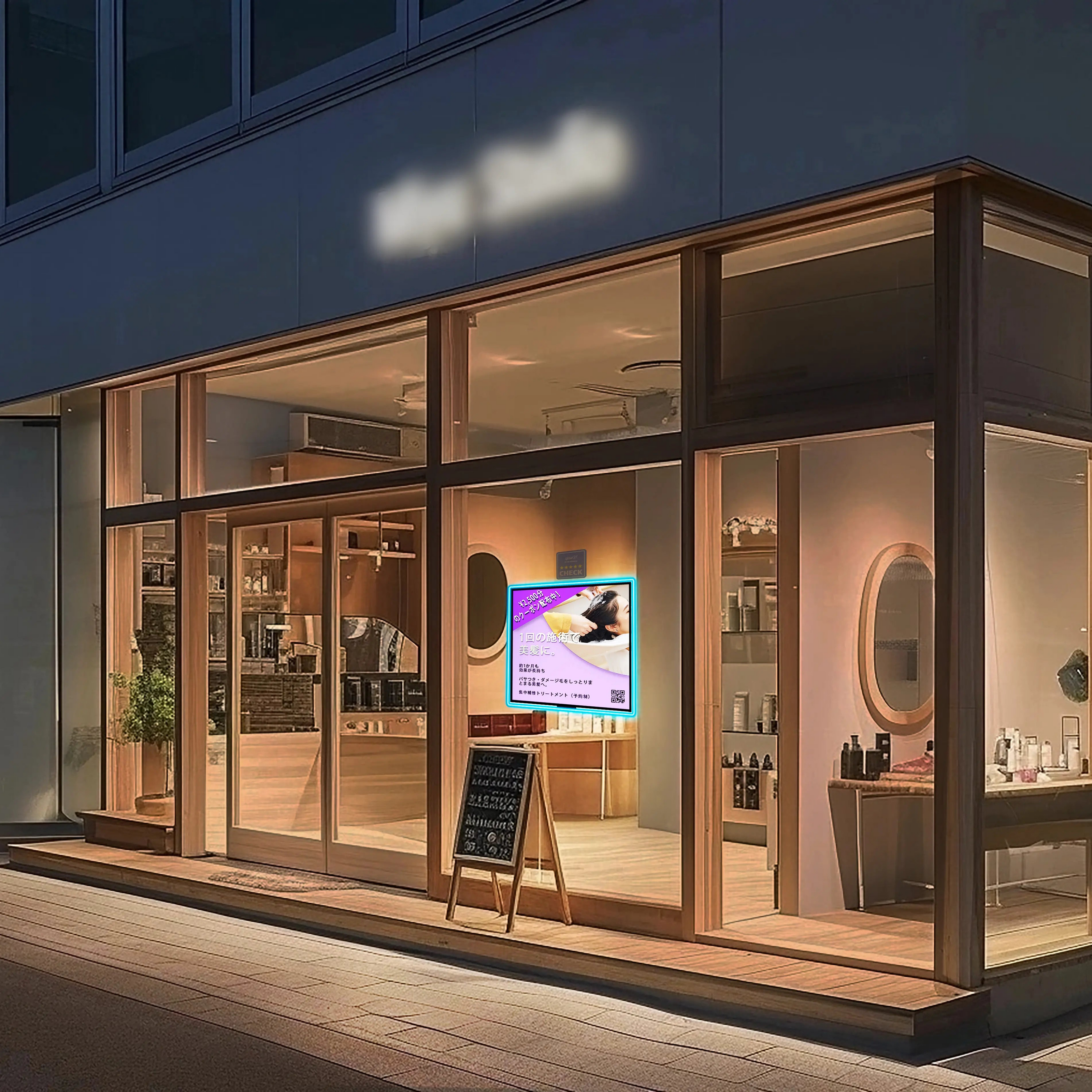 ネオン×LEDパネル看板｜glowN