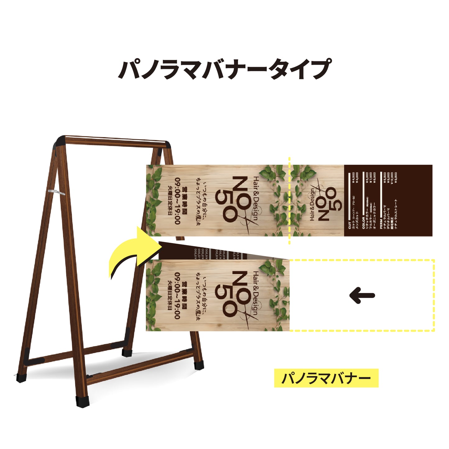 パノラマバナー