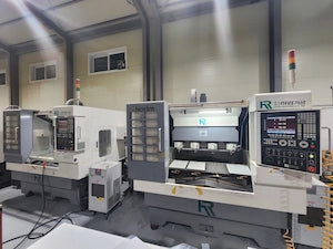 製品の生産設備を説明,CNC