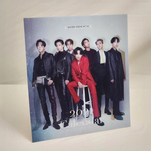 K-POPグループBTSのレンチキュラーカレンダー