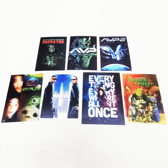 顧客特典用映画PRレンチキュラ―はがき