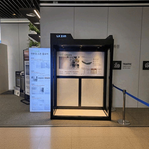 たった10分で設置する移動式展示ブース, 鉄製, 展示場, イベント会場