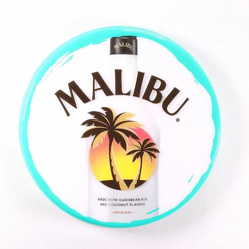 マリブ,ラム,丸形の印刷真空成形ライト,バー・居酒屋,飲食店