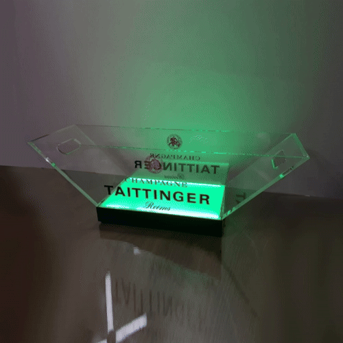 テタンジェ,シャンパンのアイストレイ,底にRGB LEDを使用し多彩なカラー変化で楽しいパーティー雰囲気を演出,防水加工,バッテリー充電,バー・居酒屋,歓楽施設,リカーショップ,飲食店